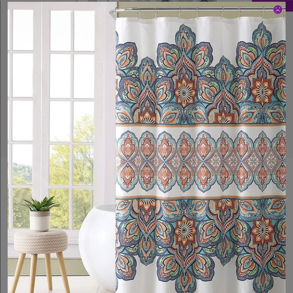 VCNY Home Bath Hp Boho Shower Curtain Poshmark